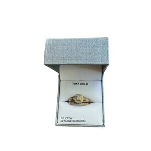 Forever Bride Bridal Ring Set Size 6.5